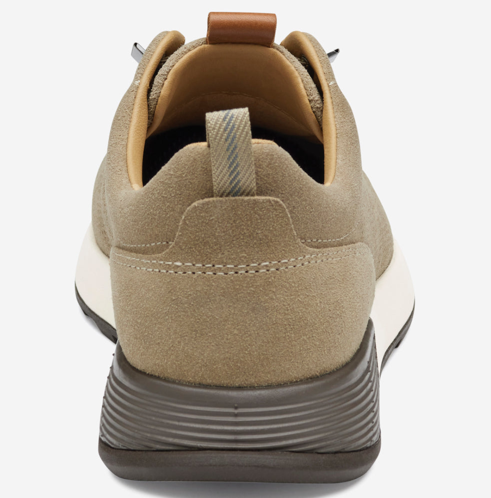 Kinnon Perf Jogger - Taupe Suede