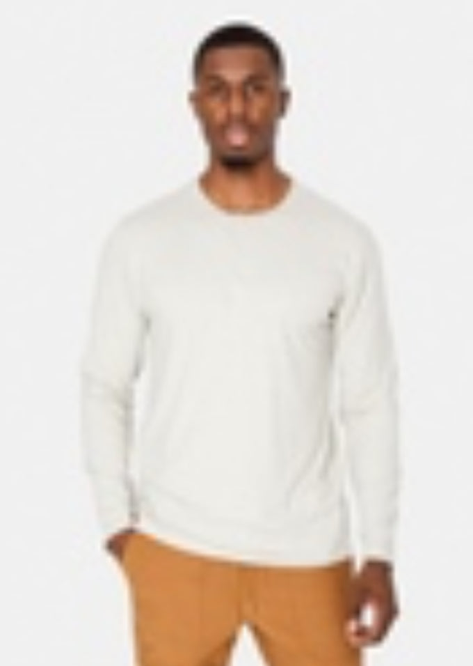 7 Diamonds Core LS Henley - Natural Ash