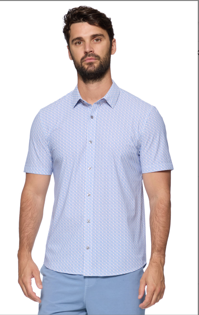 Madeflex Journey Stretch Shirt - Blue Coral