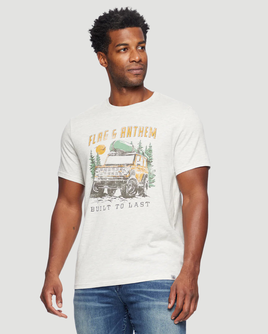 Built to Last Camp Truck Tshirt