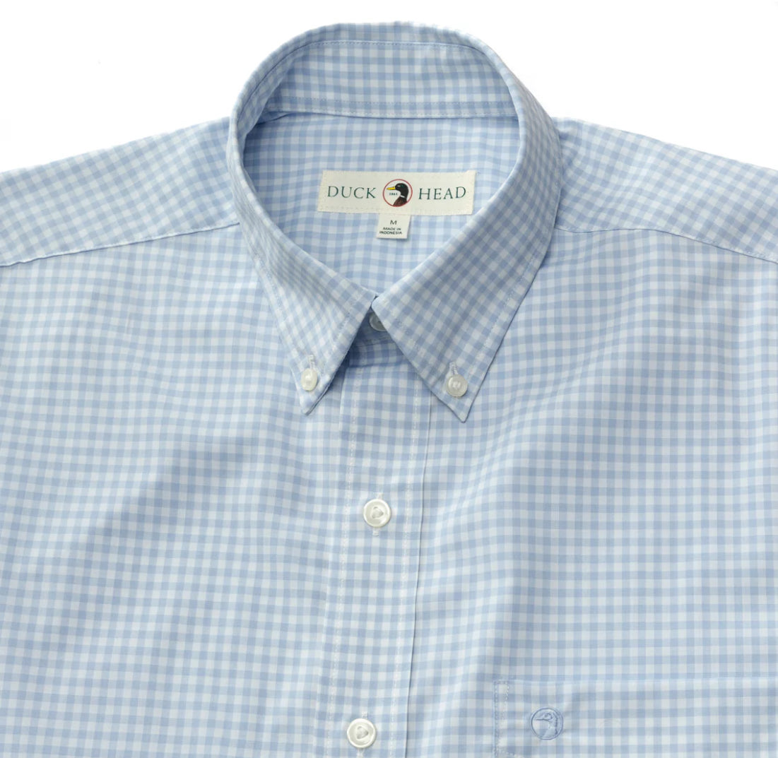 Performance Poplin Sport Shirt - ZEN BLUE