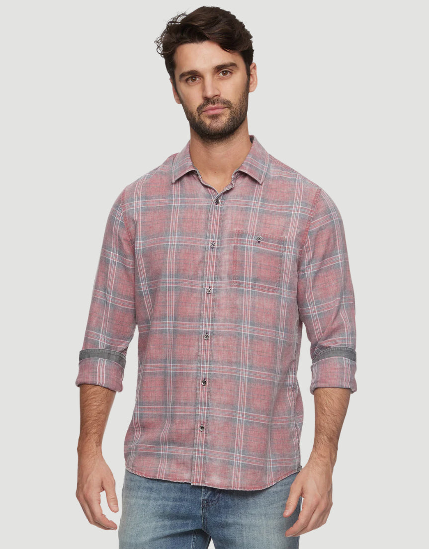 Paxton Vintage Soft Shirt - WASHED RED