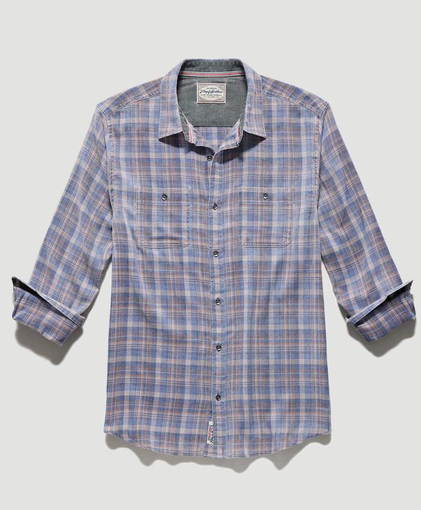 Shelbyville Vintage Soft Shirt - FADED BLUE