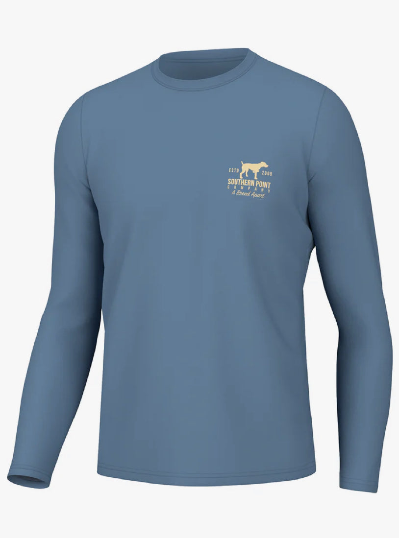 The Southern Long Sleeve - Blue