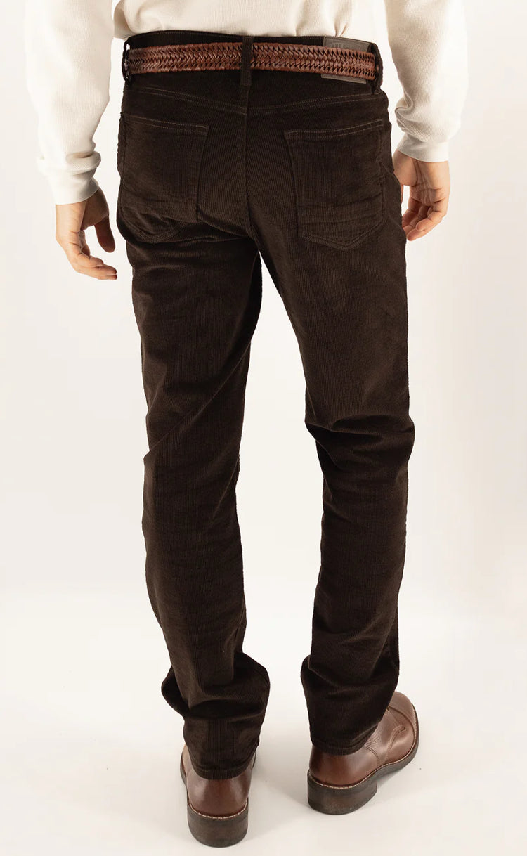 Stretch Corduroy Pants - Dark Roast