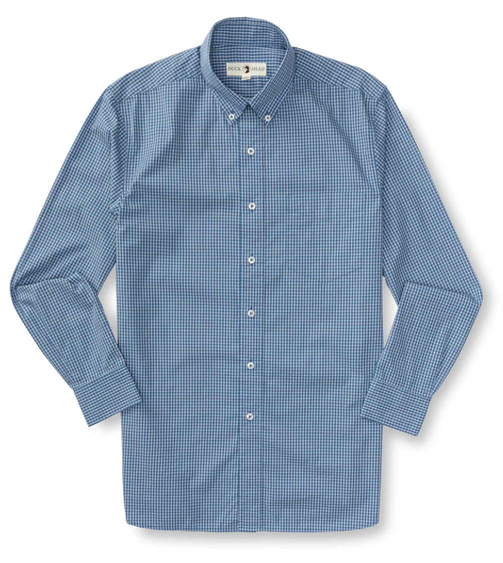 Fuller Plaid Sport Shirt - VARSITY BLUE