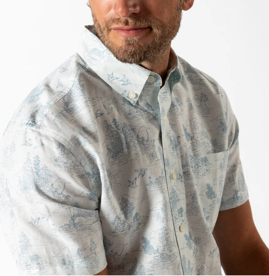 Lakeview Linen Oxford Shirt