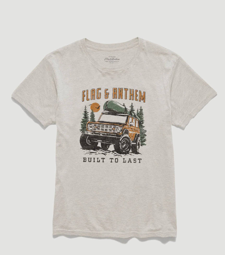 Built to Last Camp Truck Tshirt