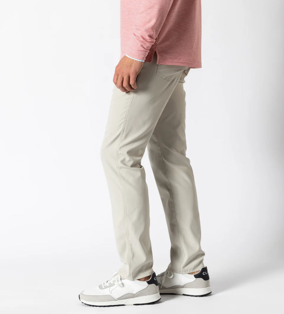 Long Drive Performance Five Pocket - Stone