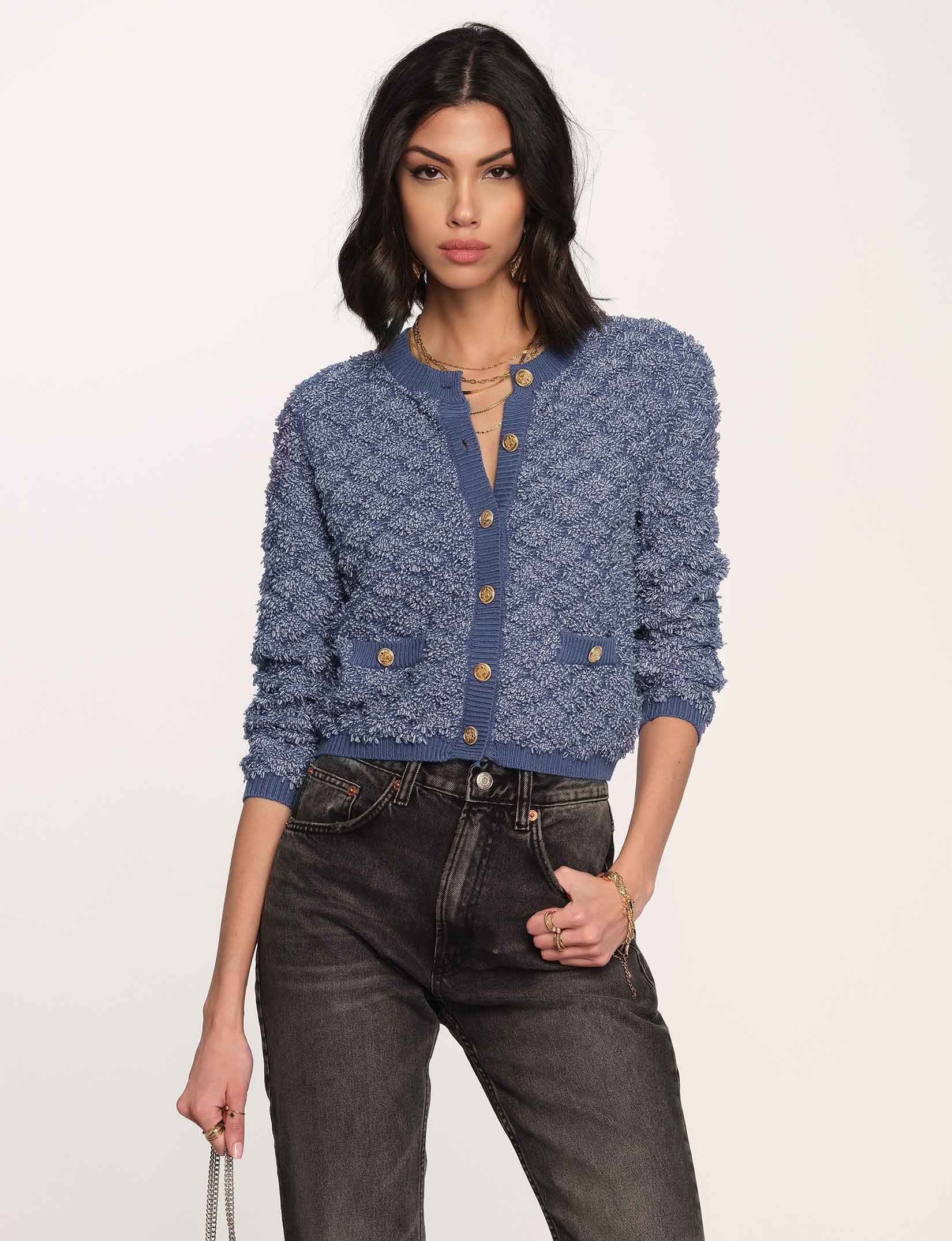 Kiel Cardi-Lake Blue