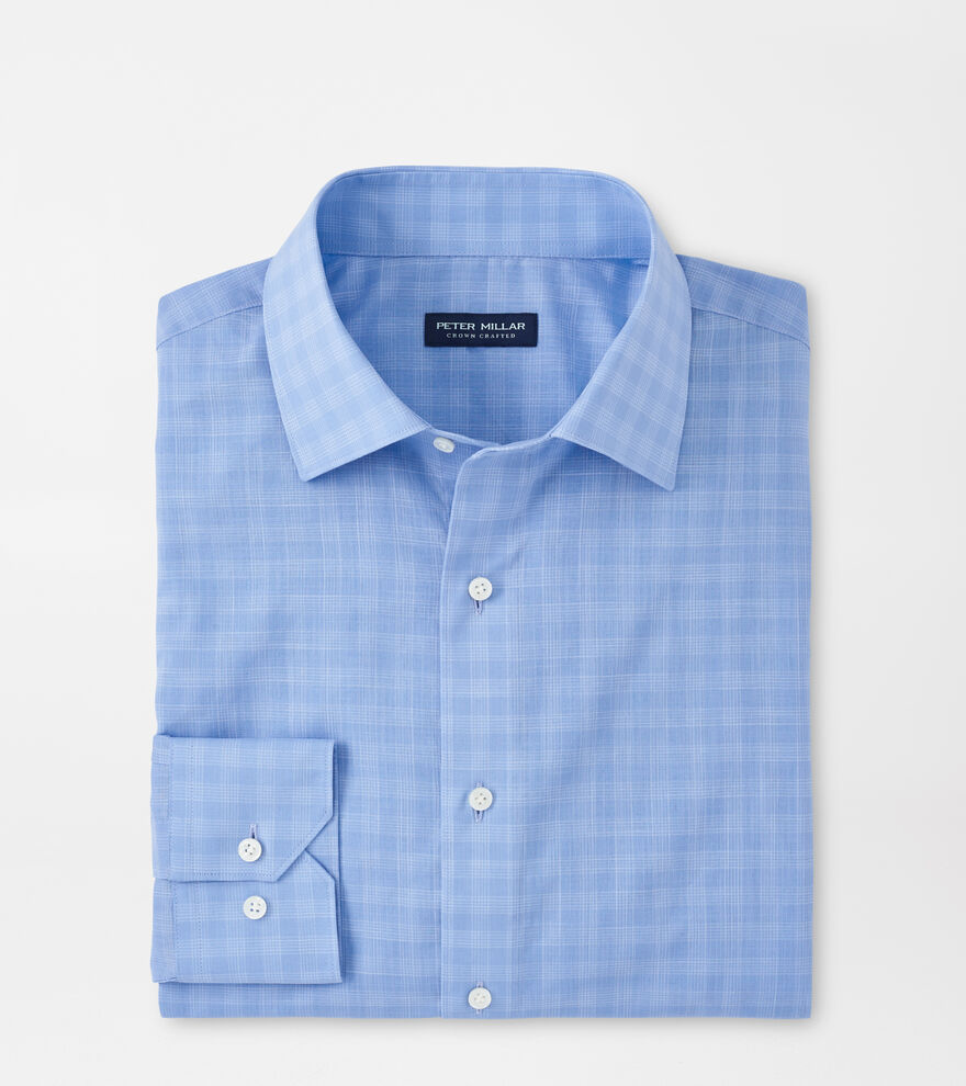 Pitney Cotton Sport Shirt - TAHOE BLUE