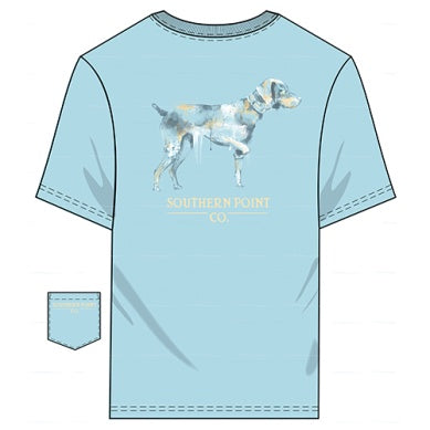 Greyton - Short Sleeve T-Shirt in Aqua