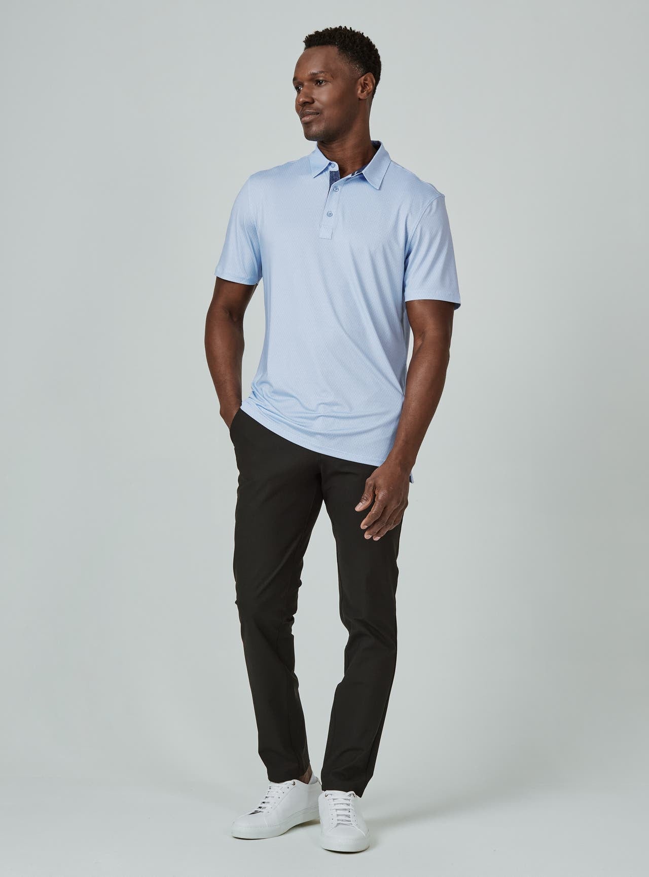 Afton Polo - LIGHT BLUE