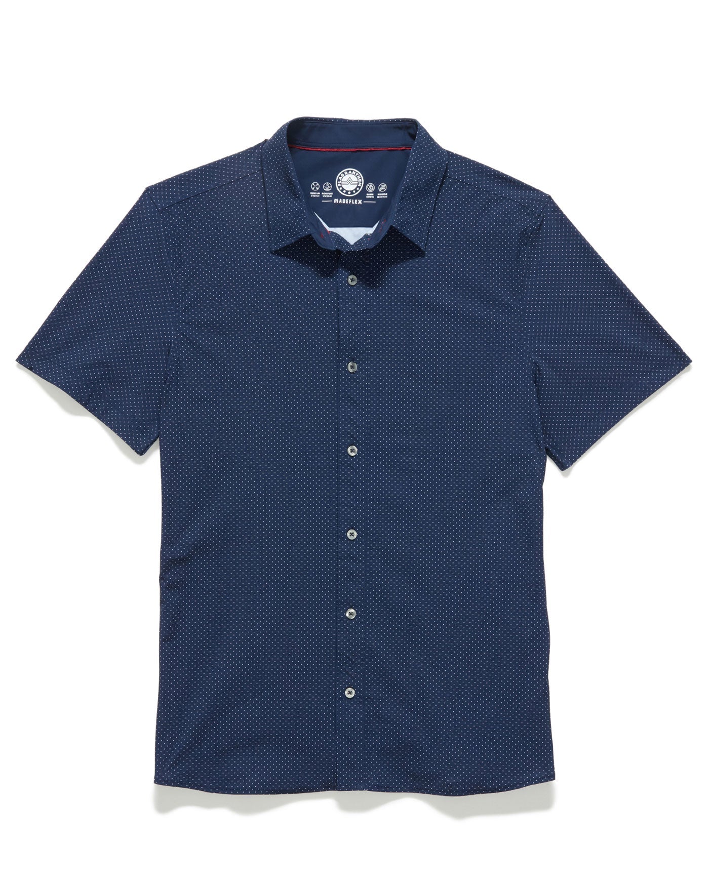 Madeflex Journey Performance Shirt - BLUE DOT