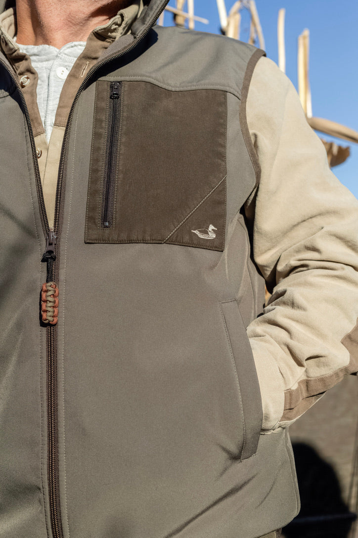 Pamlico Layering Vest - GUNBOAT GREY