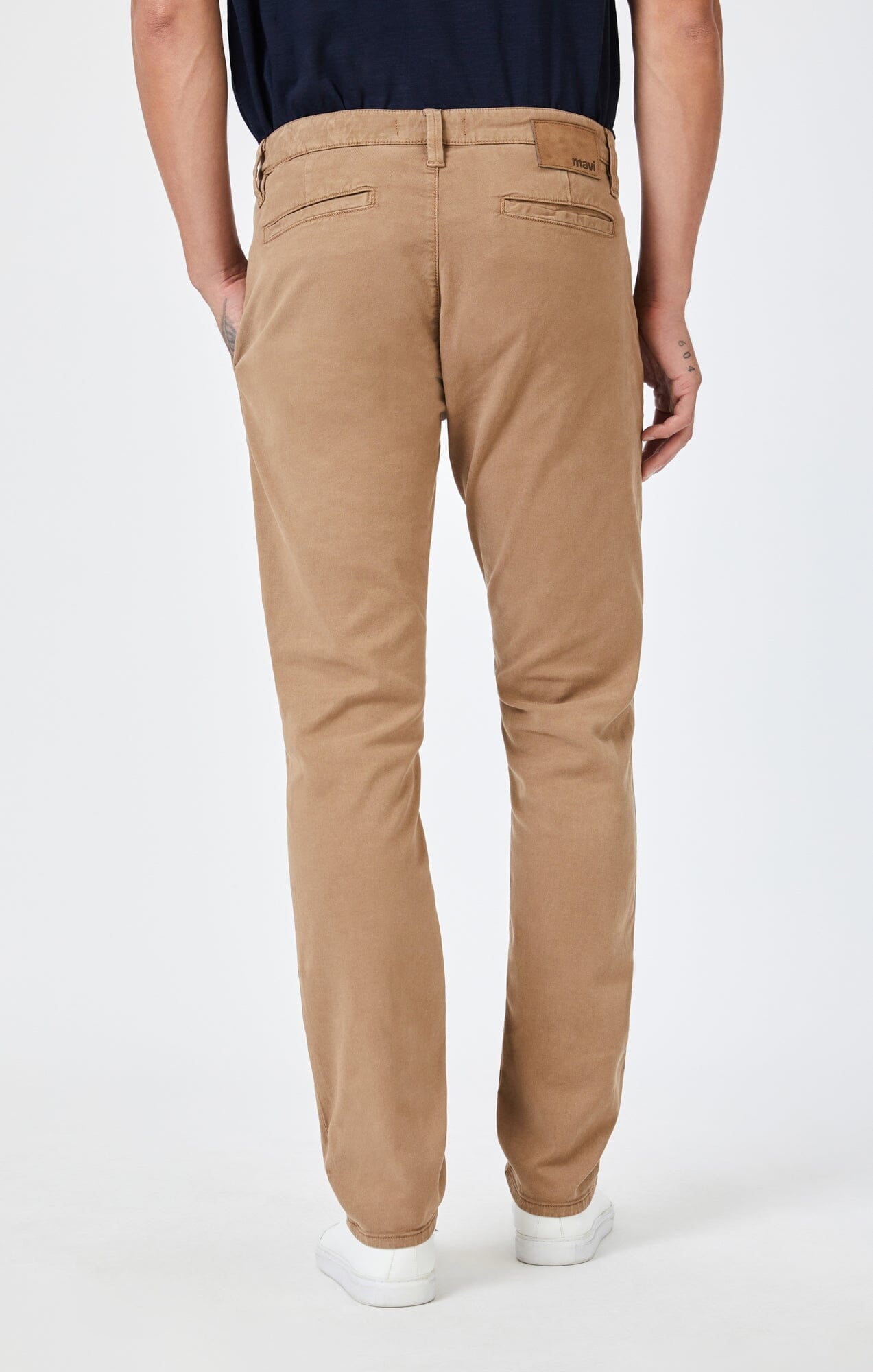 Milton Slim Straight Chino - TIGER EYE