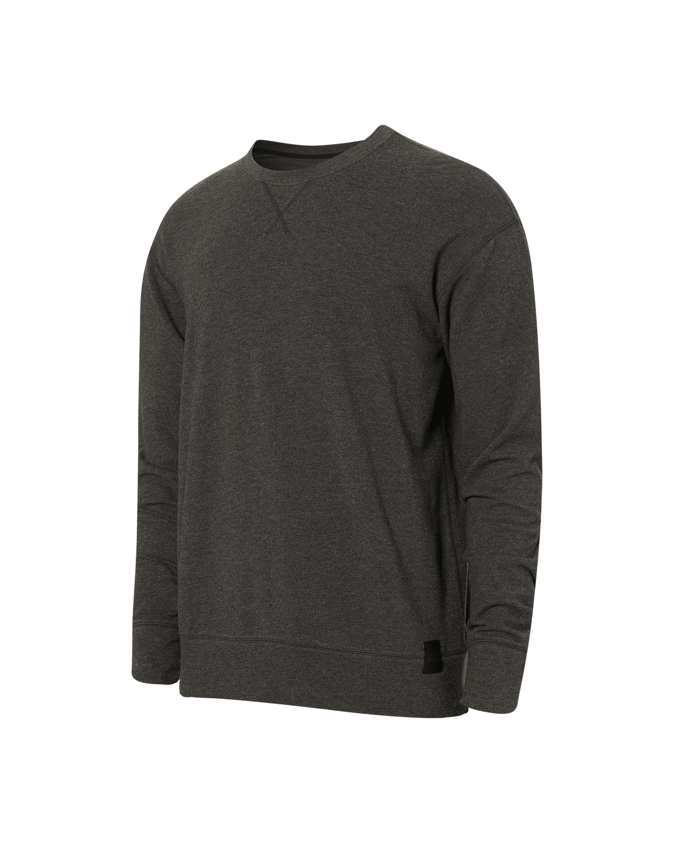 3Six Five Long Sleeve Crew - Black Heather