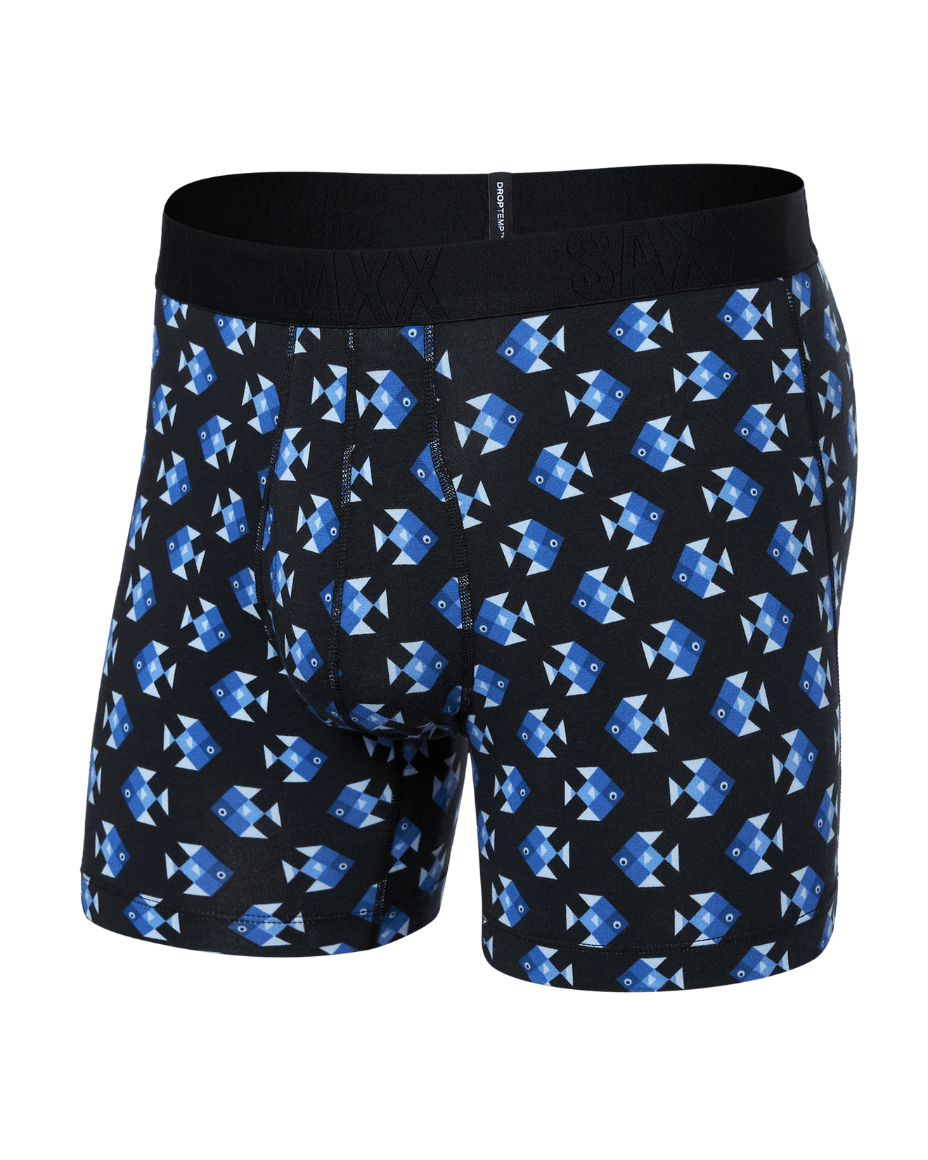 DropTemp Cooling Cotton - Aquatic Checkers