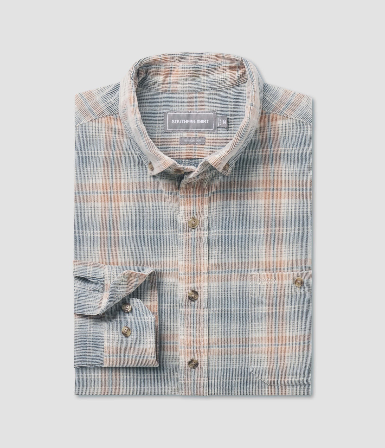 Braxton Cord Flannel - Dorado