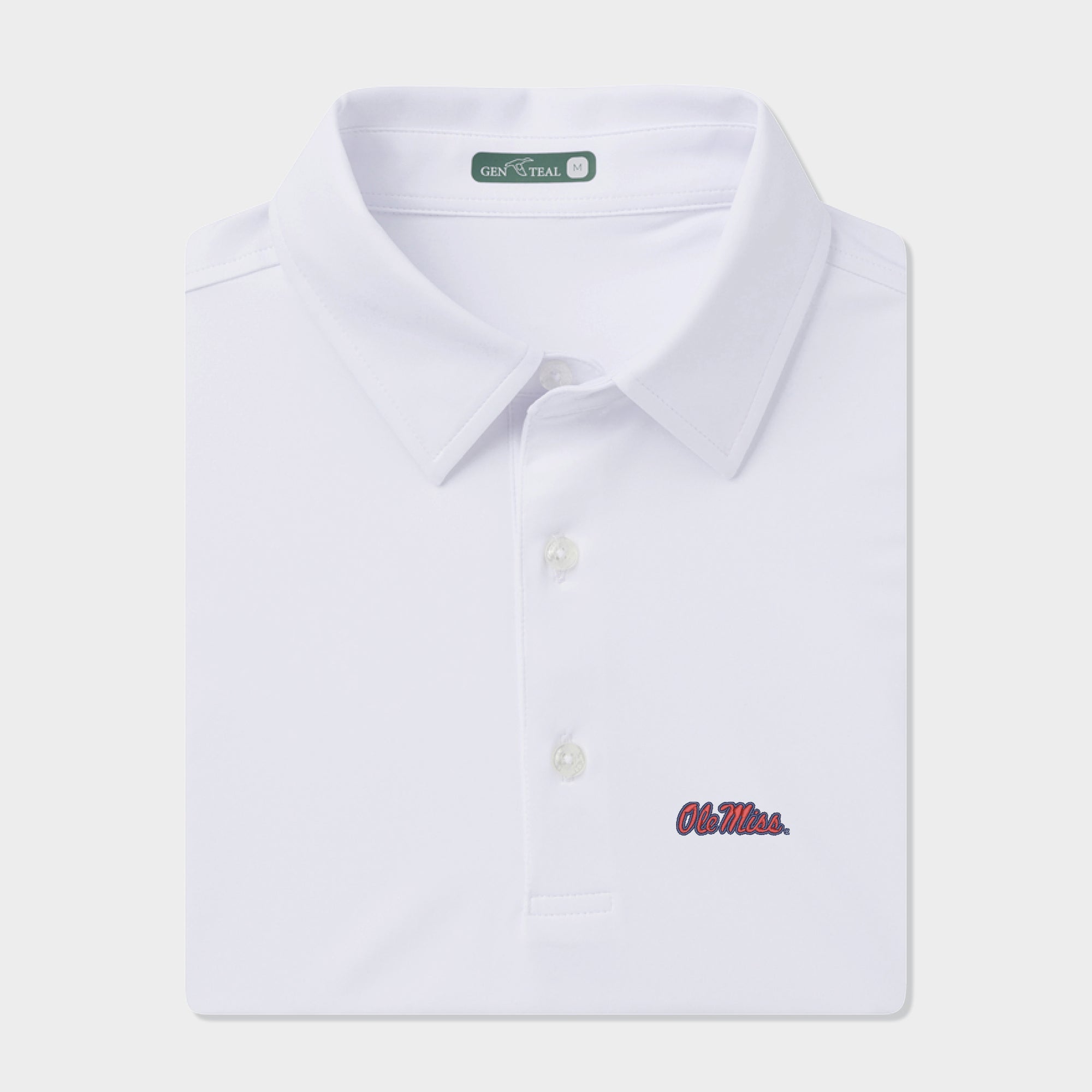 Ole Miss Polo - WHITE