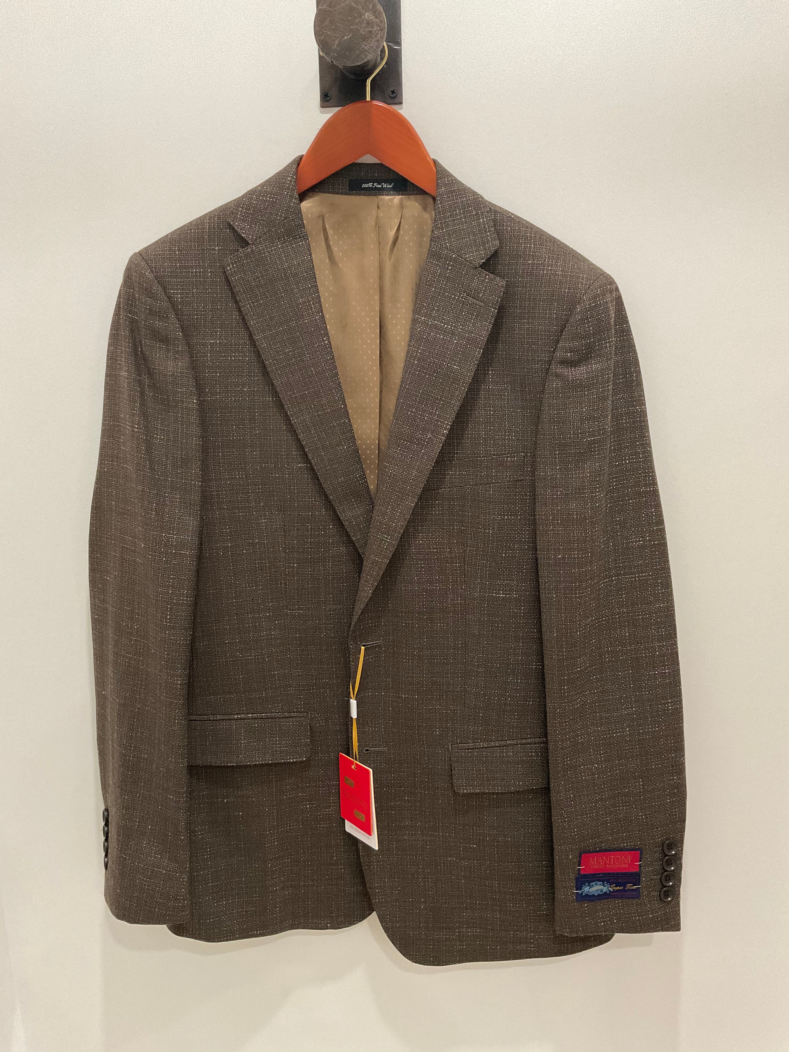 Coffee Heathered Sport Coat