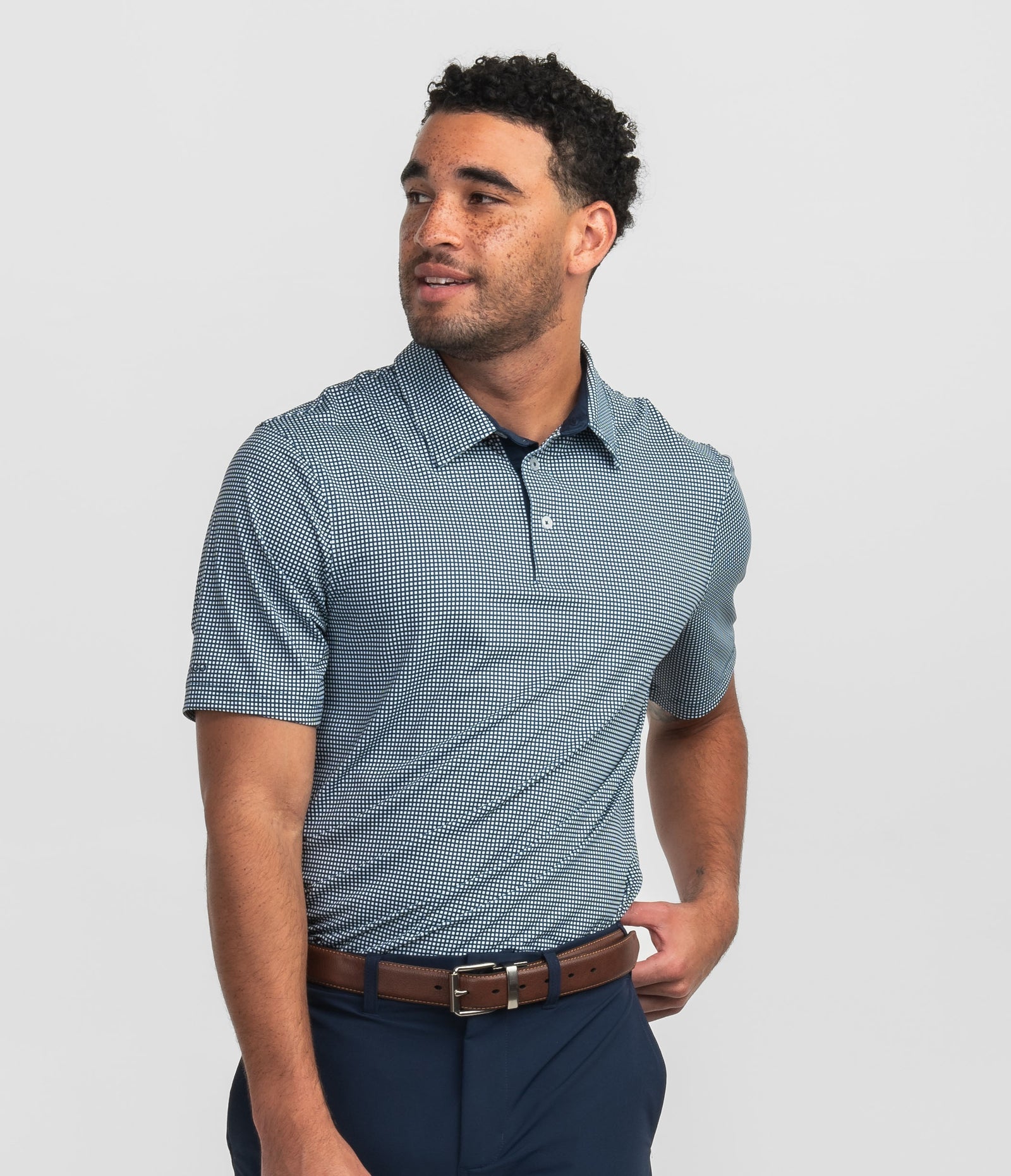 Game Day Printed Polo