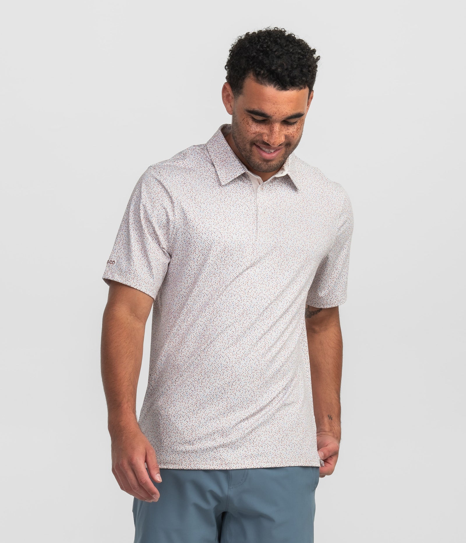 Confetti Printed Polo - REMINGTON