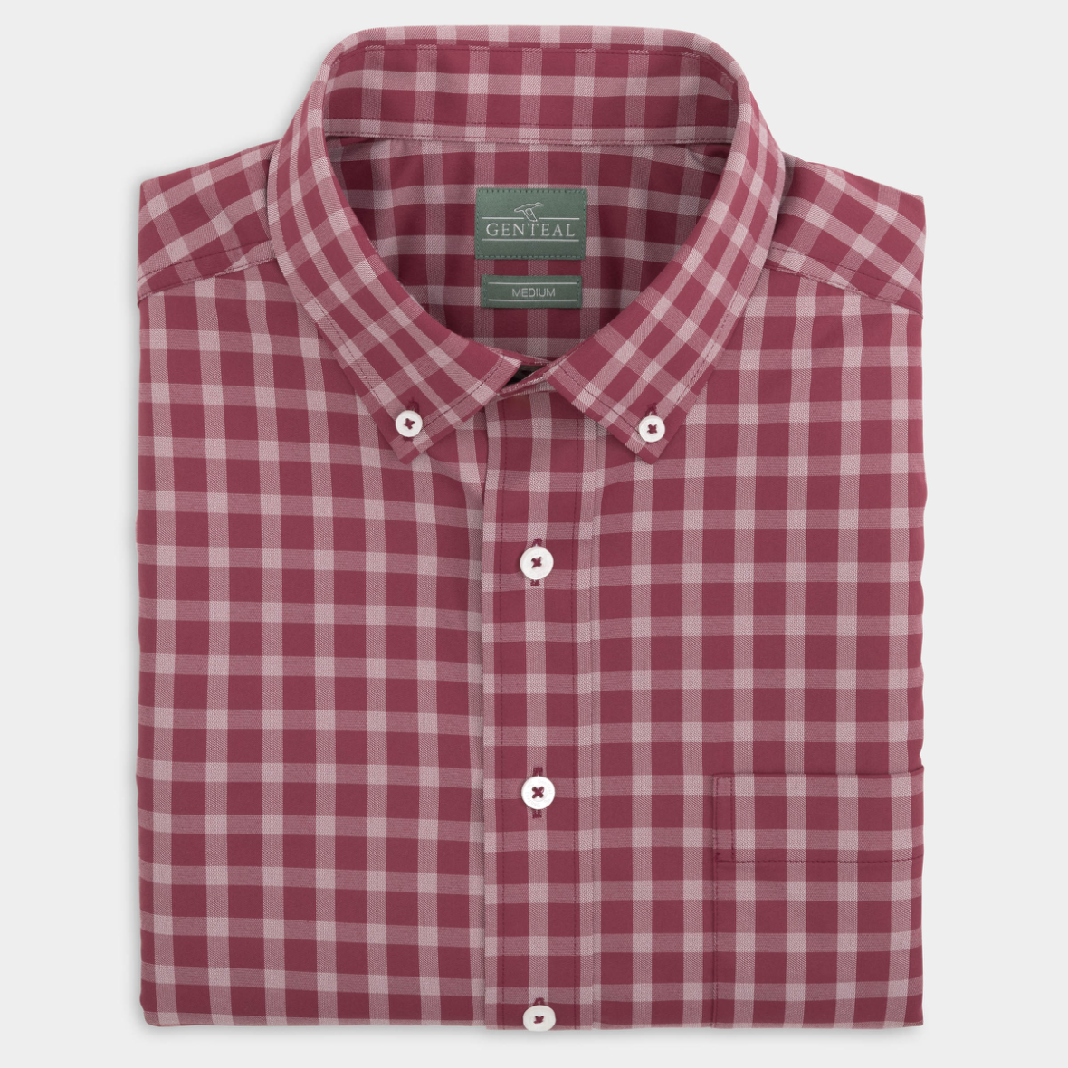 Awbrey Performance Sport Shirt - Newberry Plaid