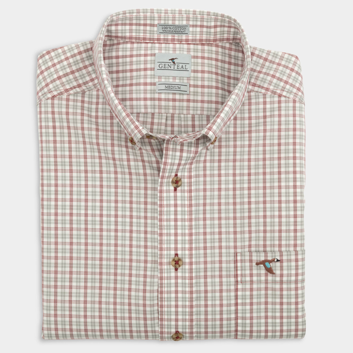 Rhodes Cotton Sport Shirt - Ochre