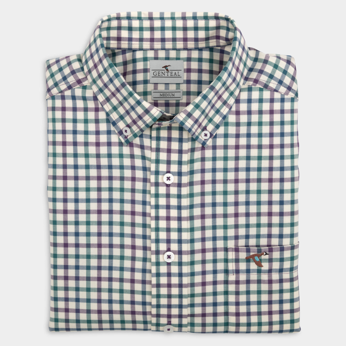 Brighton Cotton Shirt - Plum