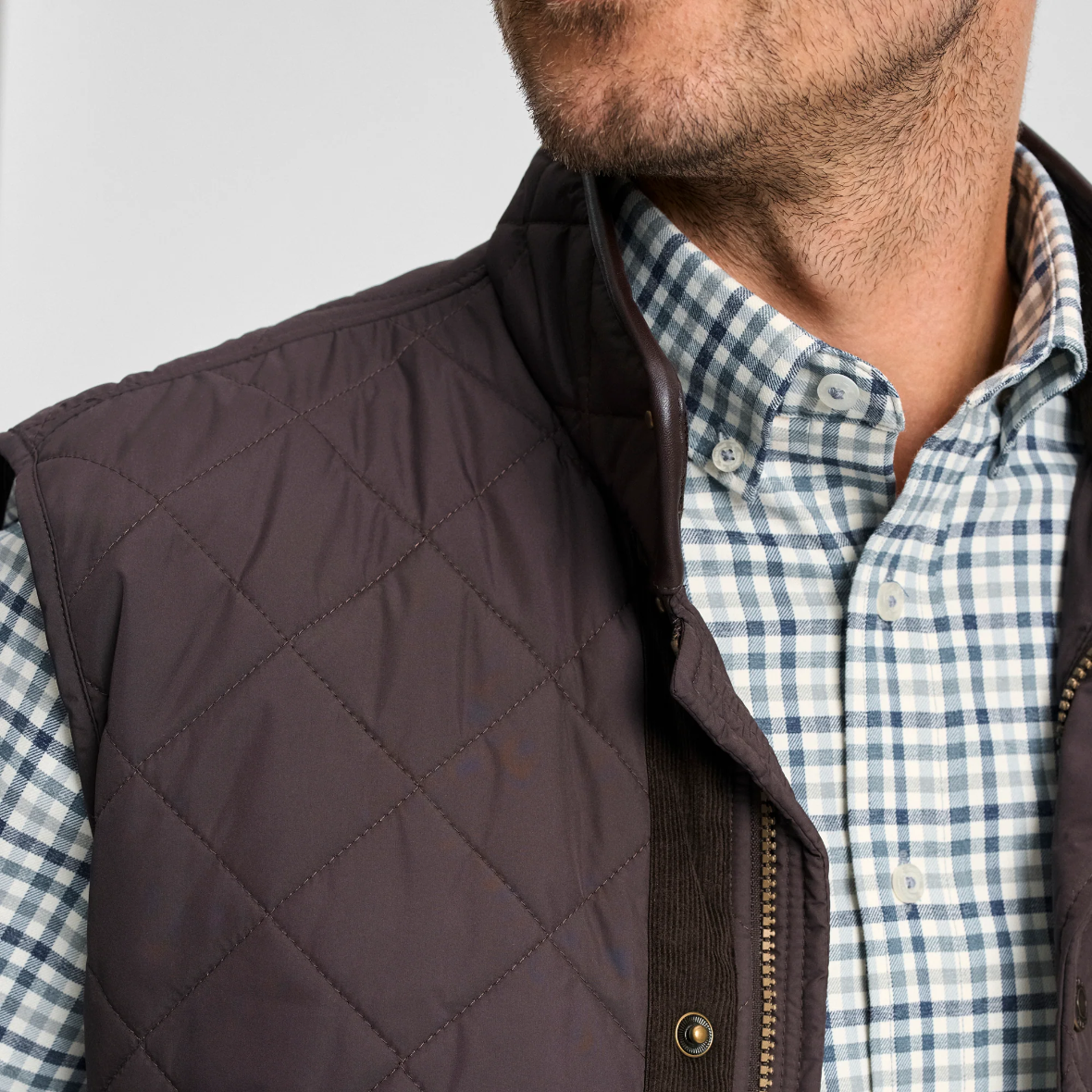 Northpoint Quilted Vest - Espresso