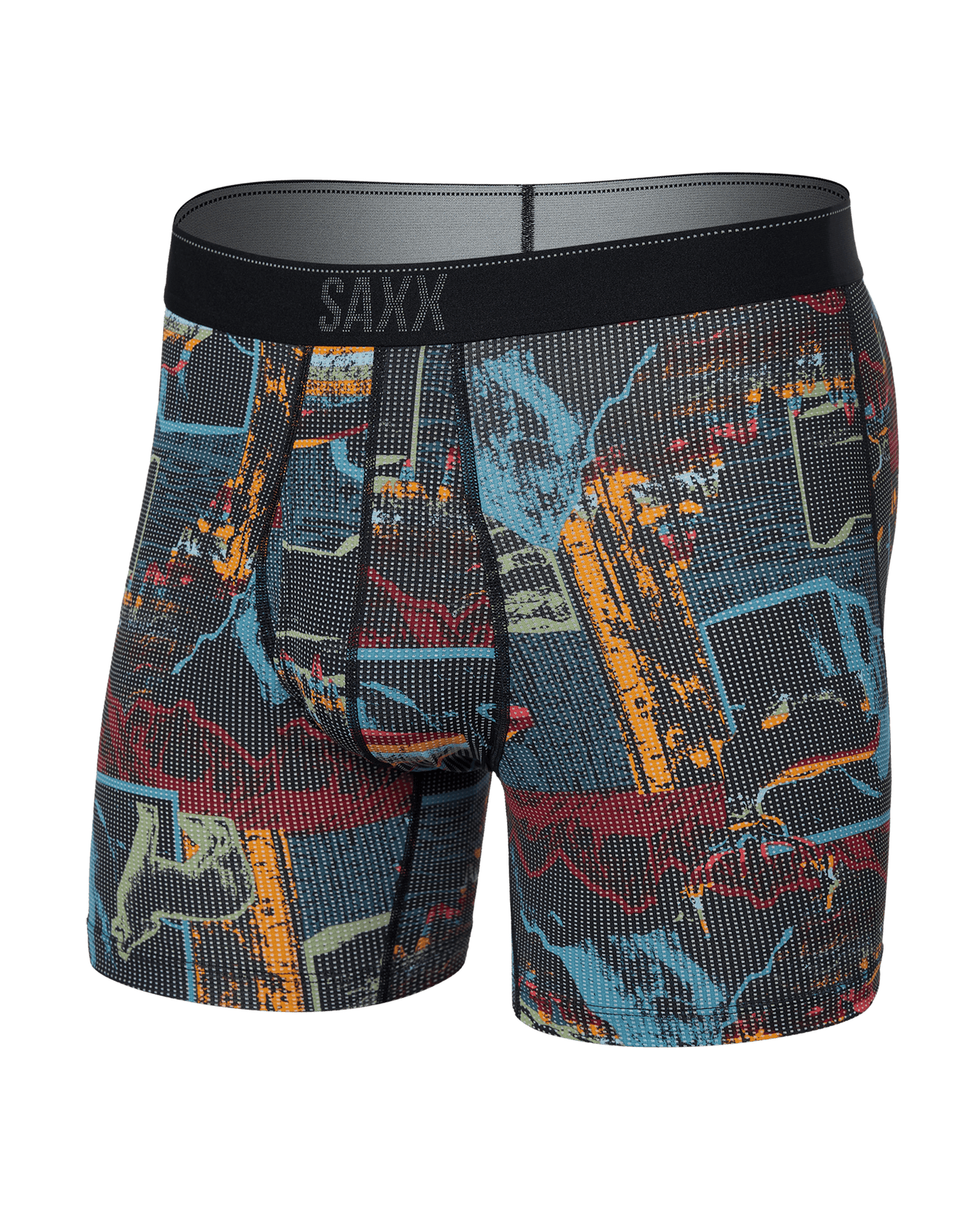 Quest Quick Dry Boxer Brief - LIGHT & SHADOW