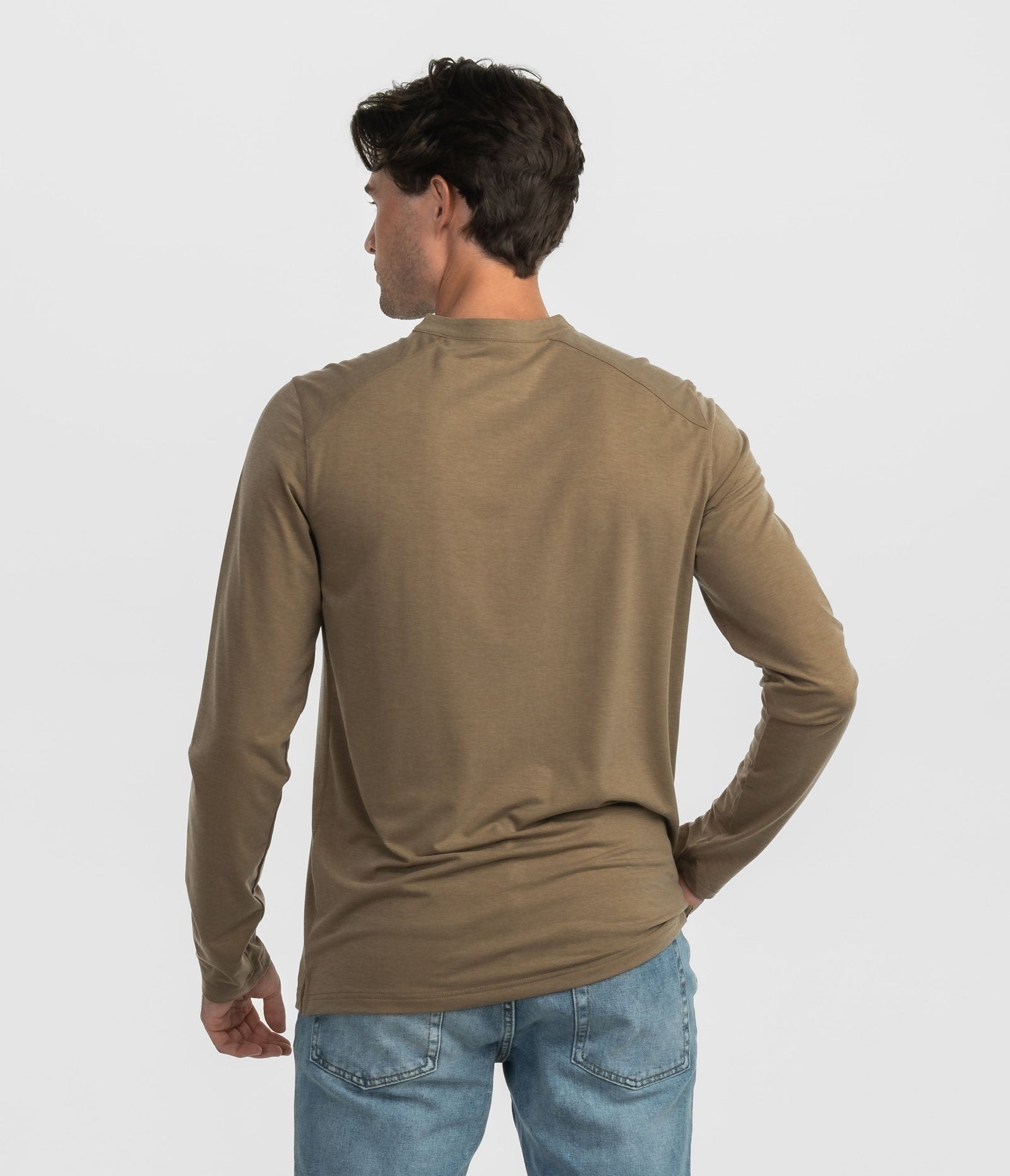 Max Comfort Henley - CARIBOU