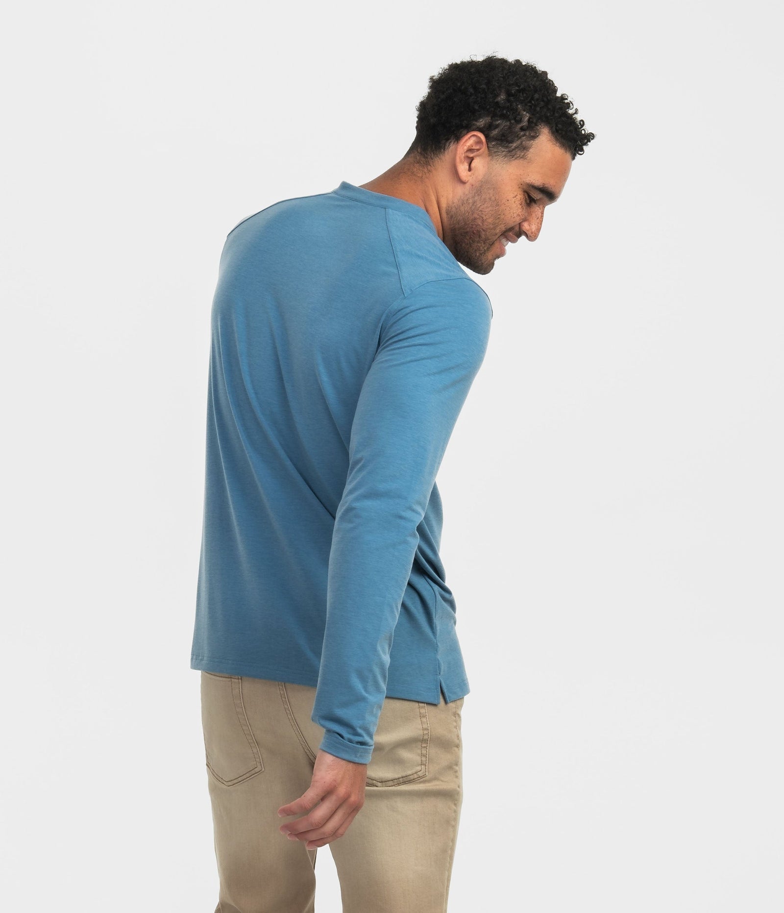 Max Comfort Henley - NAUTICAL BLUE