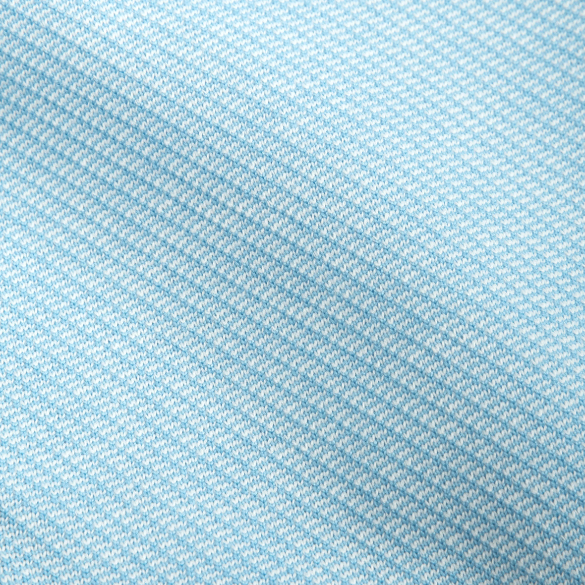 Scales Textured Polo - Bluebell