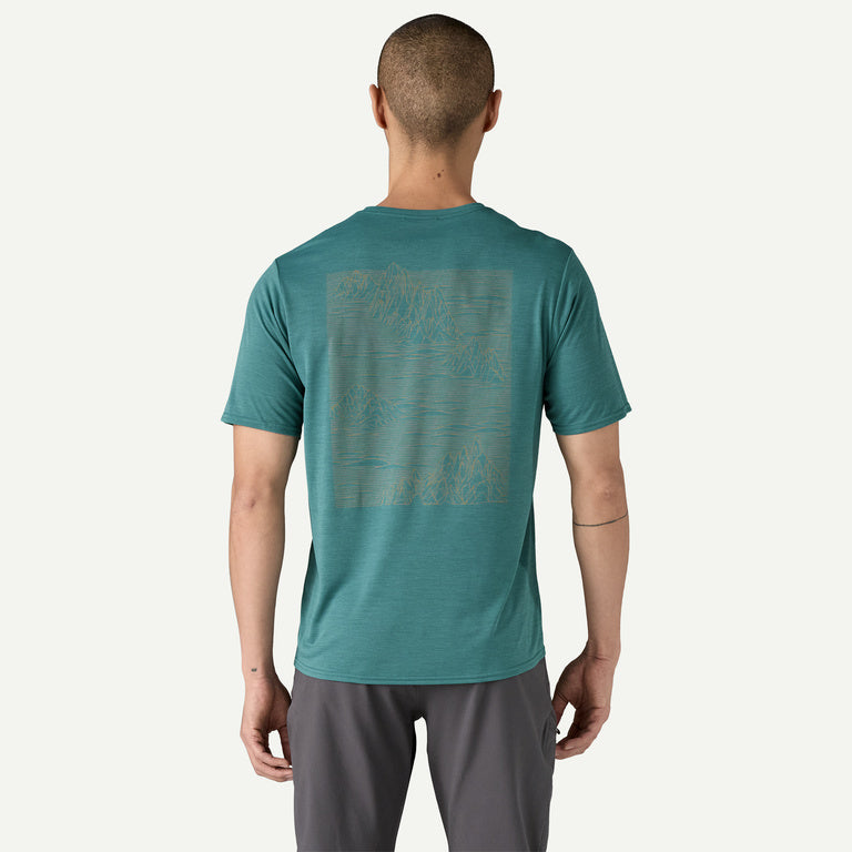 Cap Cool Daily Tee - Wetland Blue