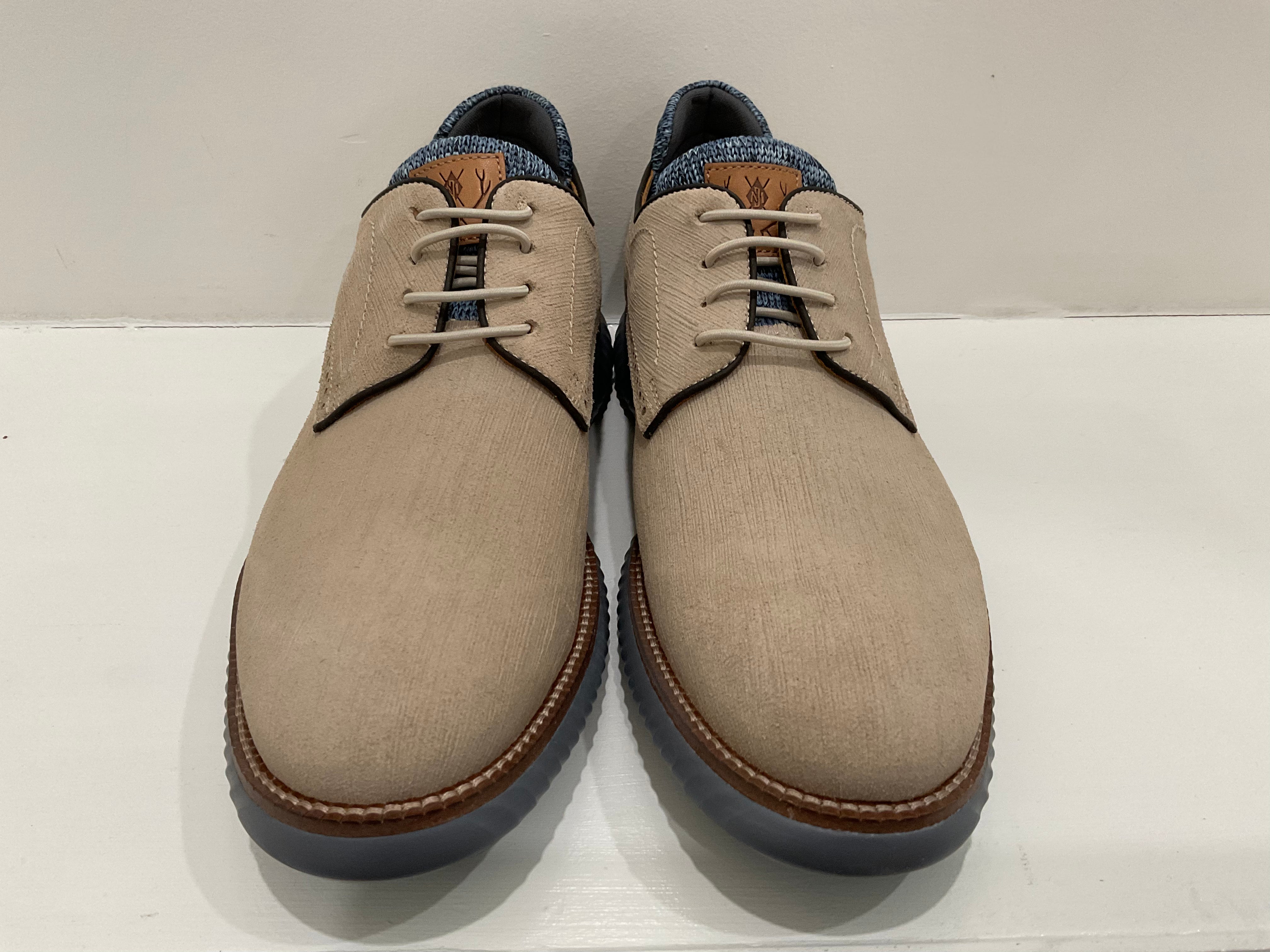 Countryaire Suede Plain Toe - Bone