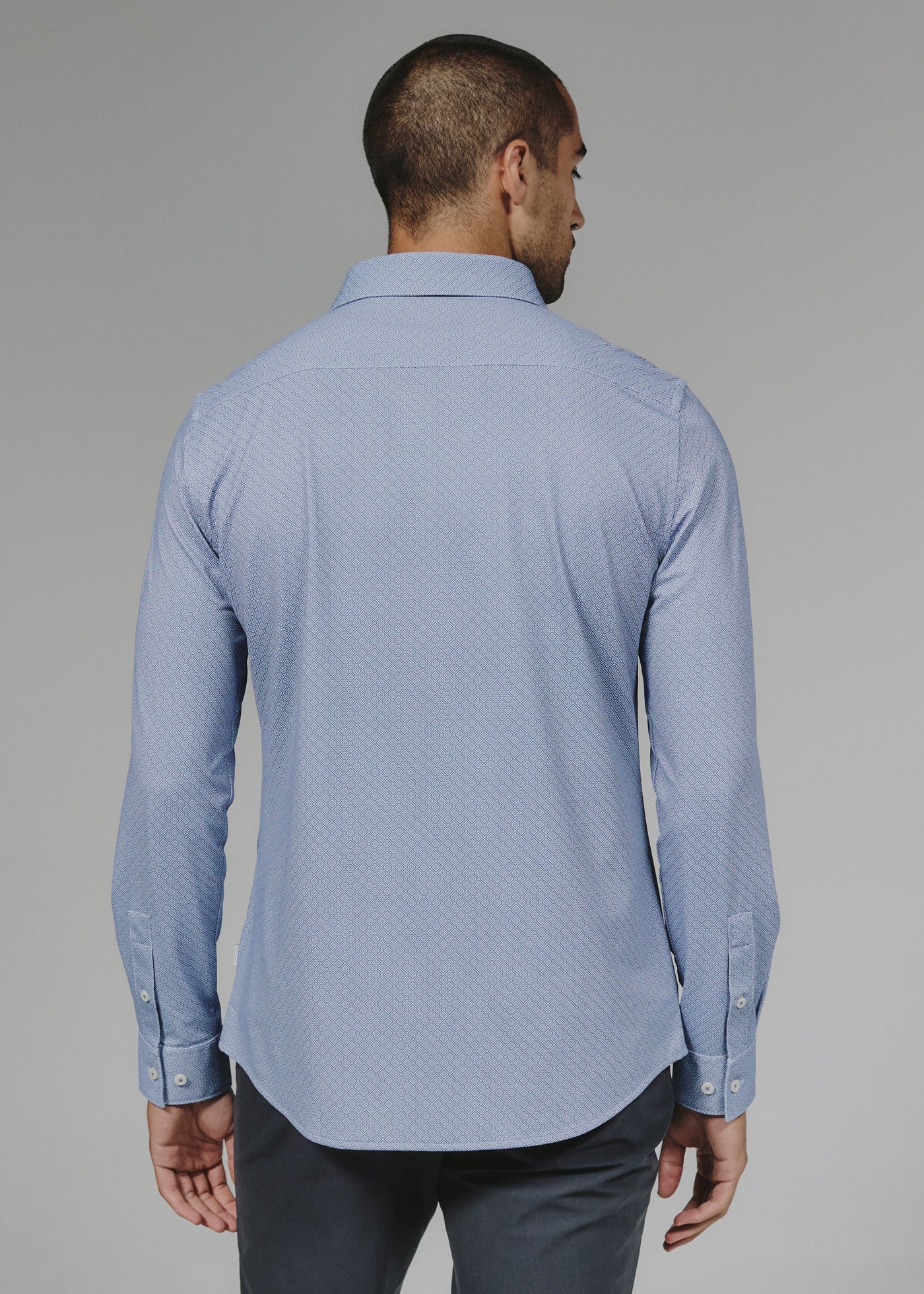 Wilhem Long Sleeve Shirt - Dusty Blue