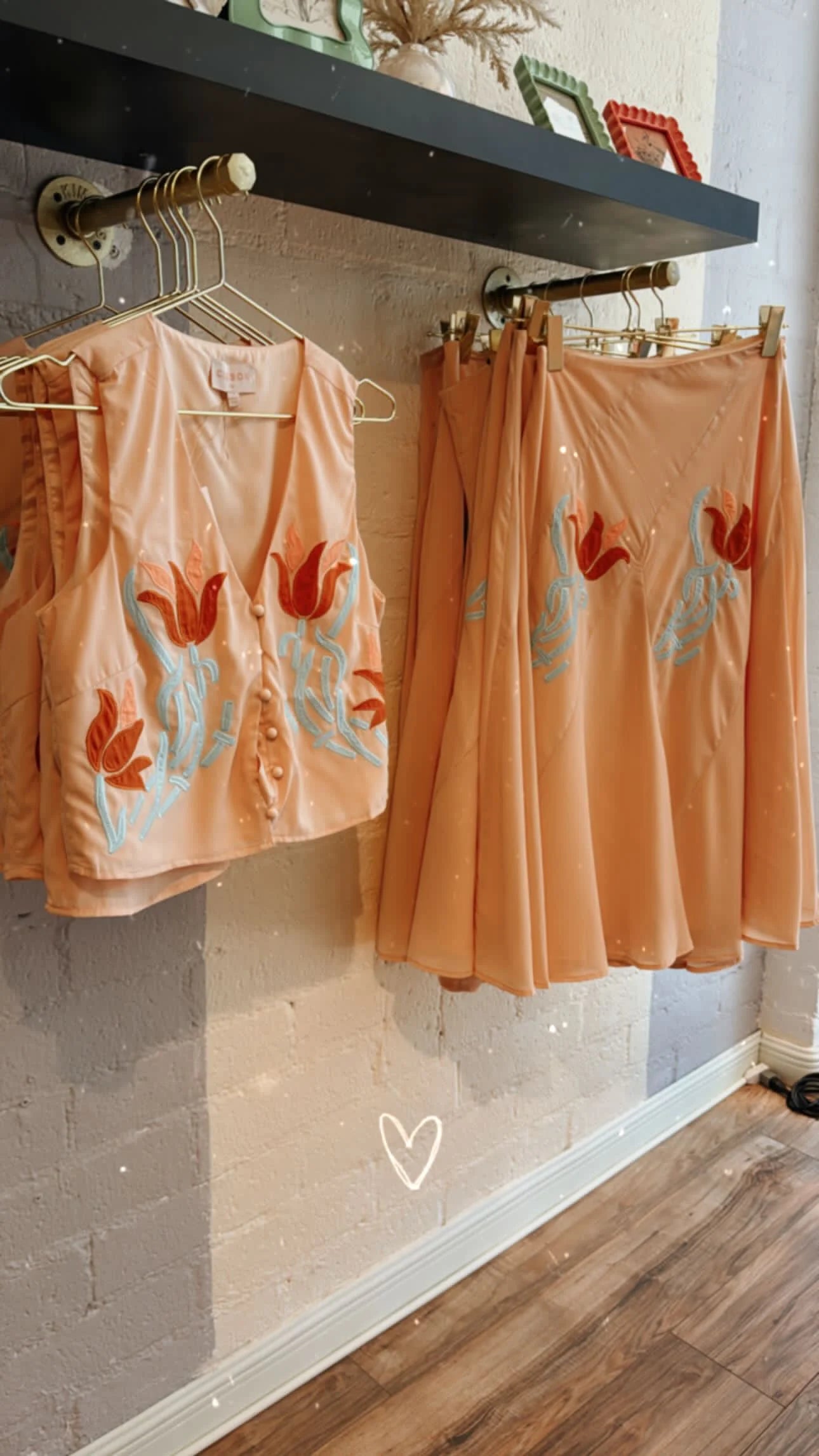 Verda Embroidered Vest Top