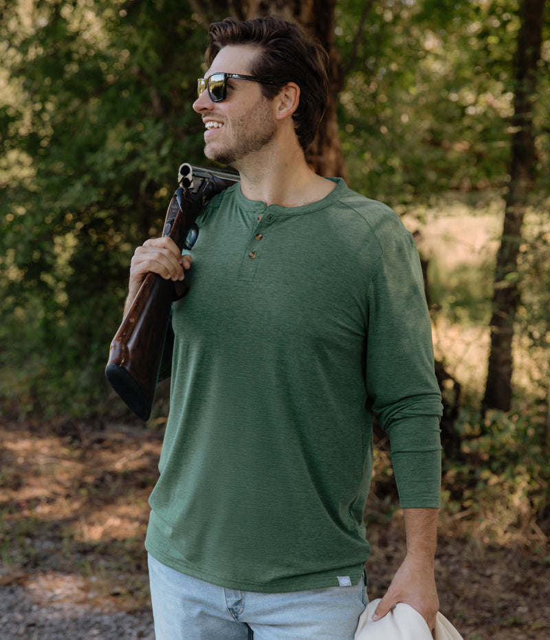 Max Comfort Henley - Mallard