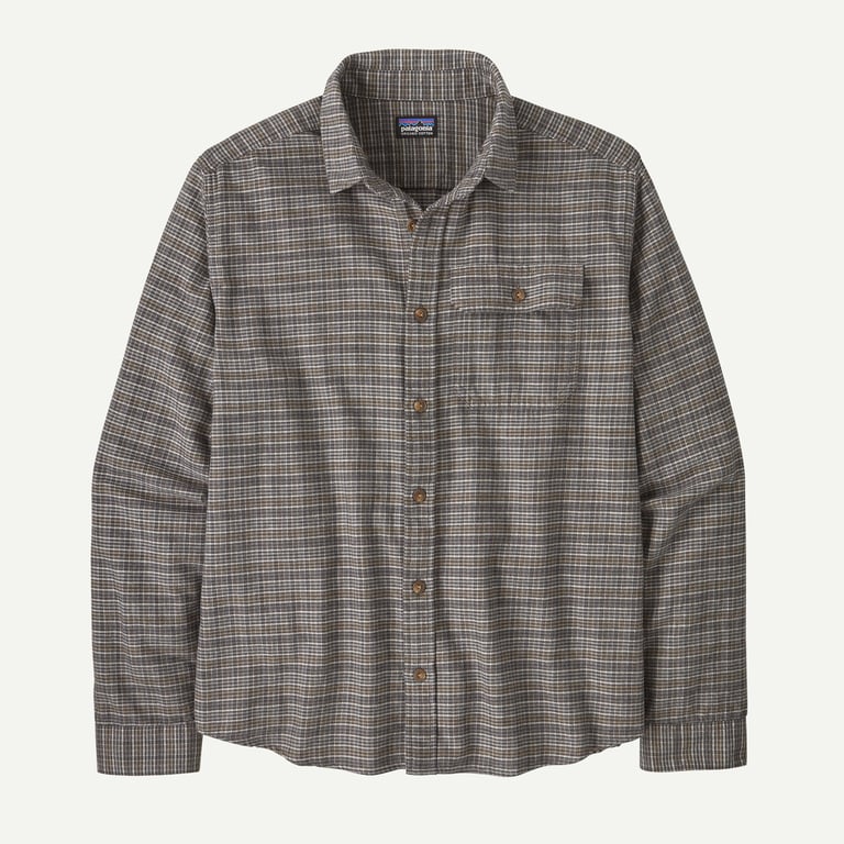Fjord Lightweight Flannel Shirt - Noble Grey