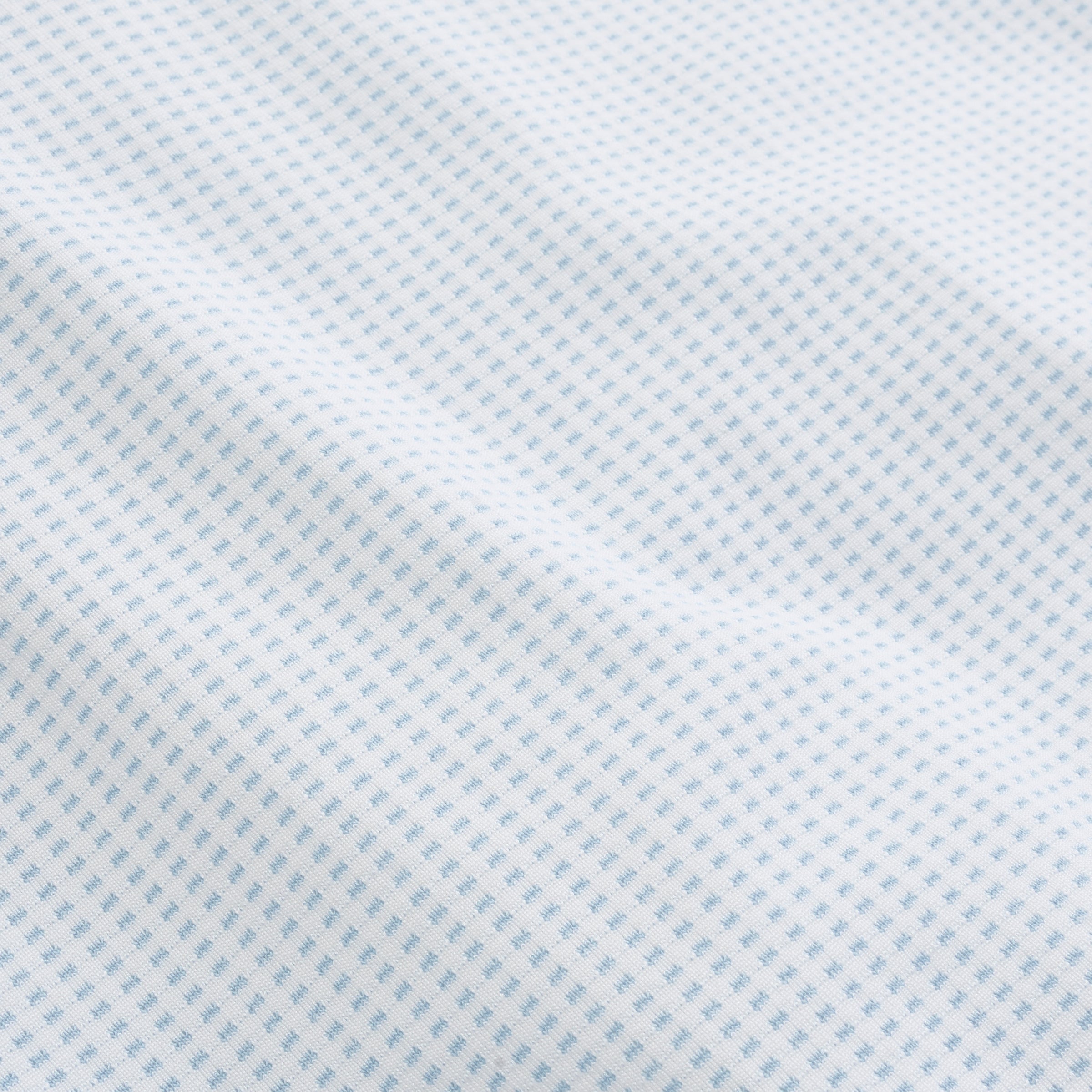 Jacquard Performance Polo - Heritage Blue