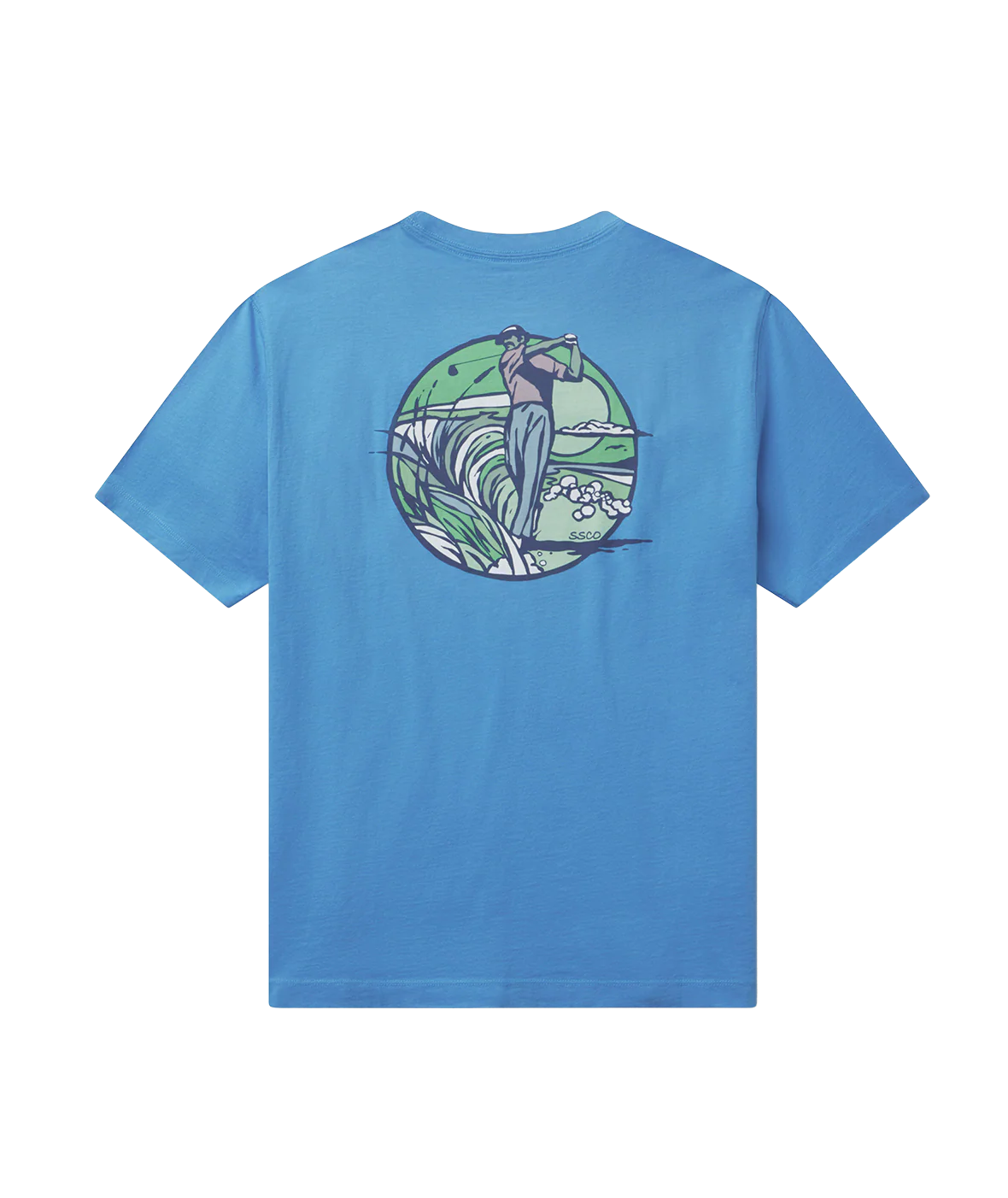 Full Swing Tee - Azure