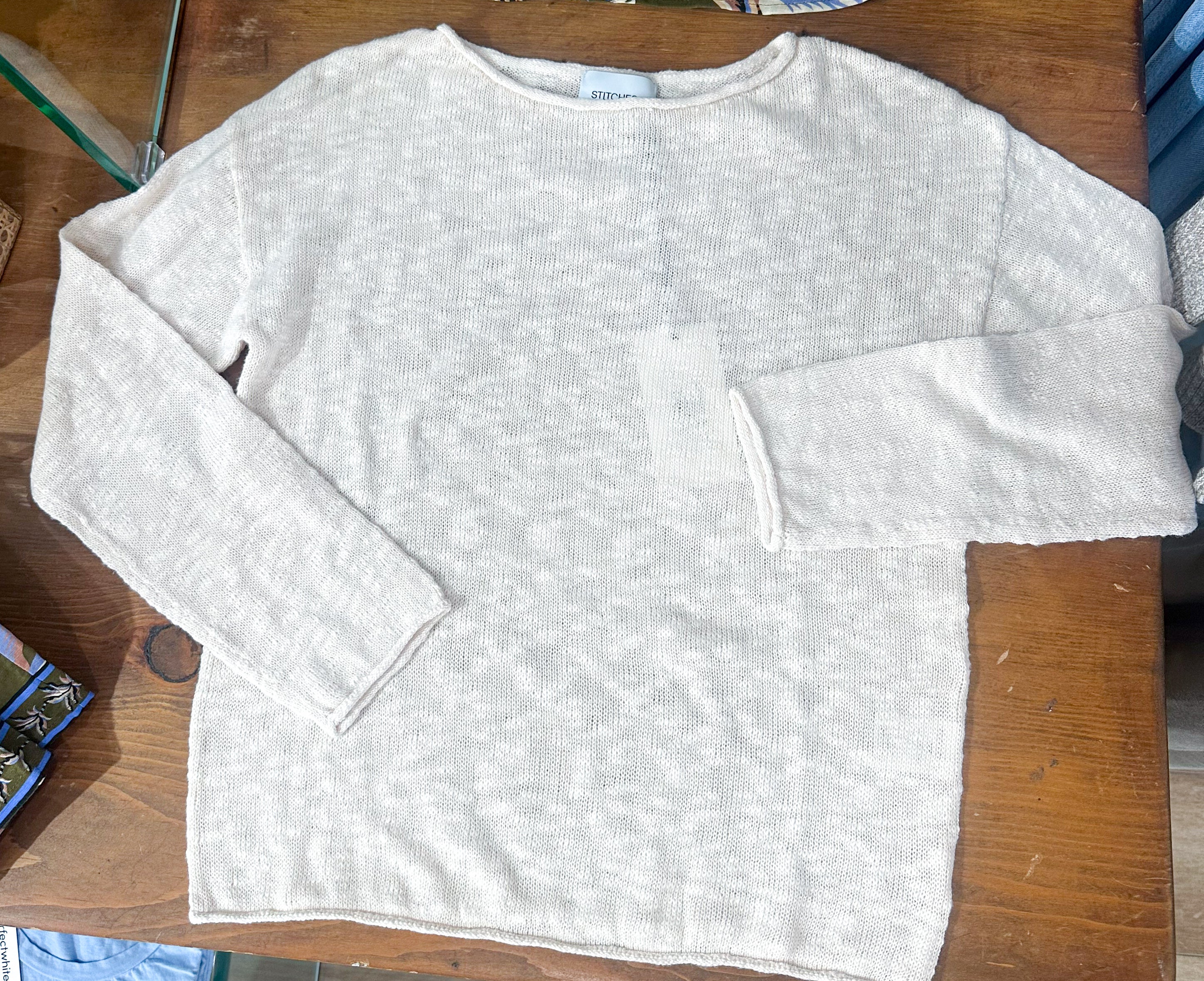 Smith Pullover-Cream