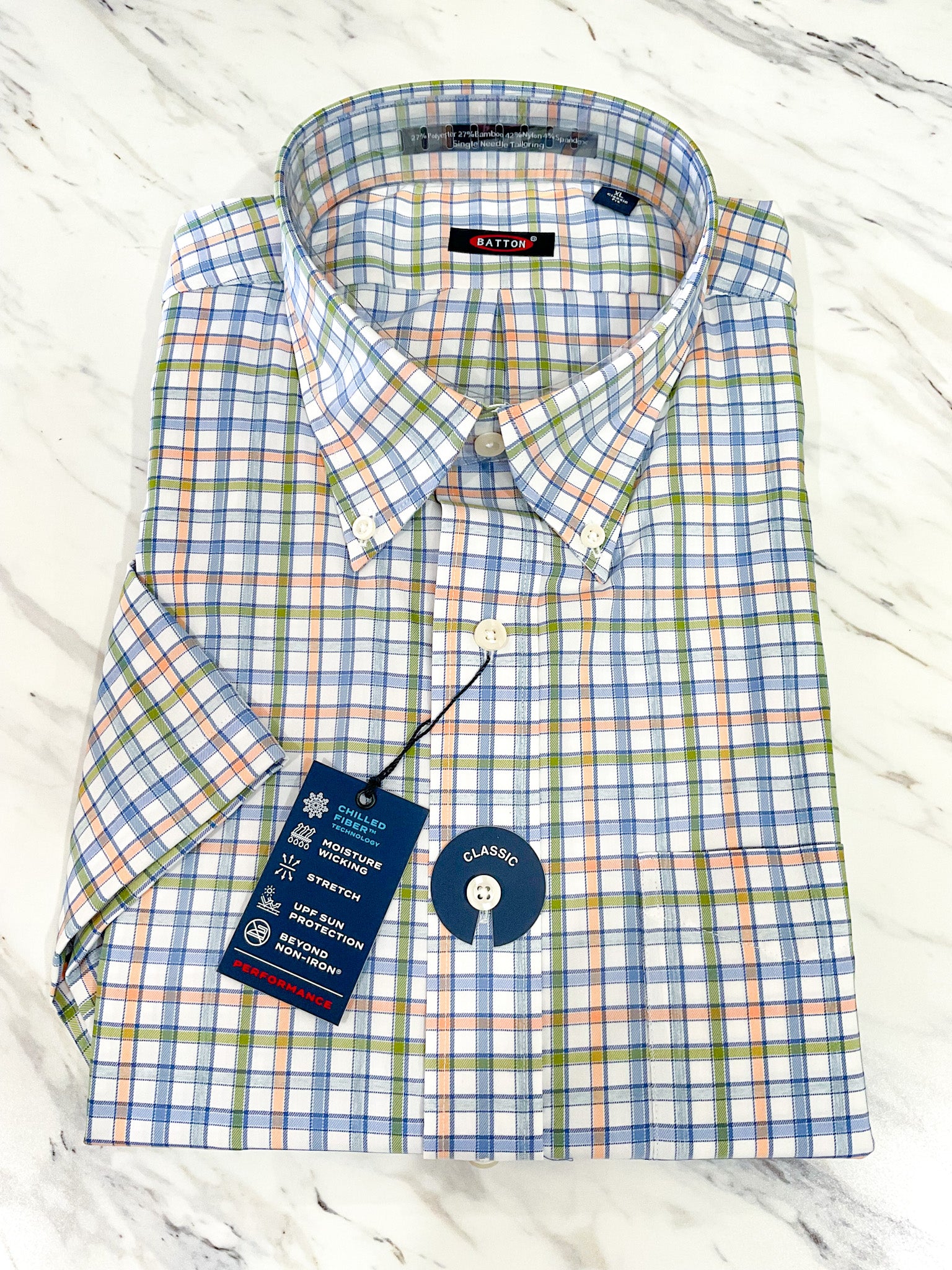 Lucas Non-Iron Performance Short Sleeve