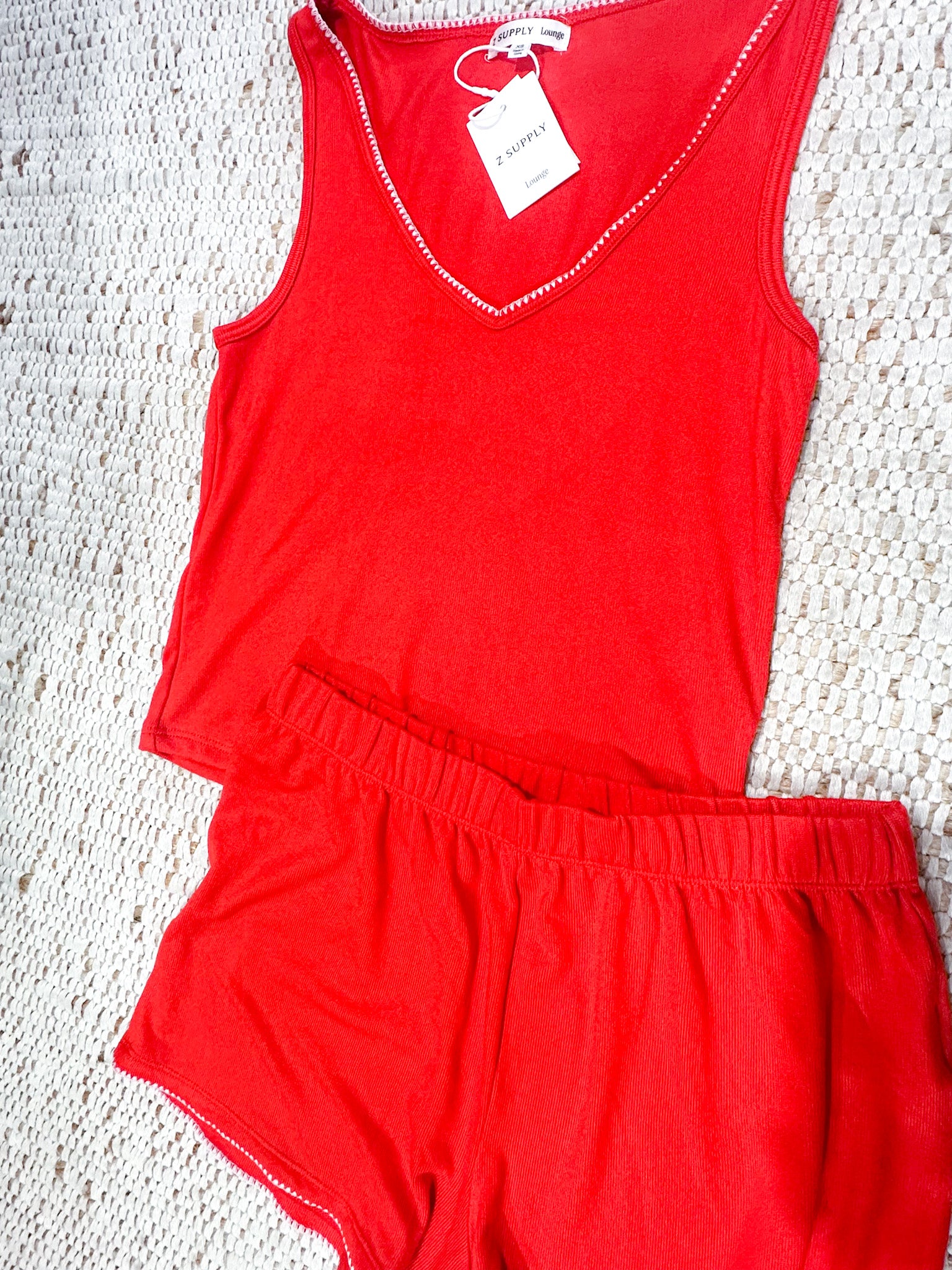 Z Supply's Stately V-Neck Tank Lychee