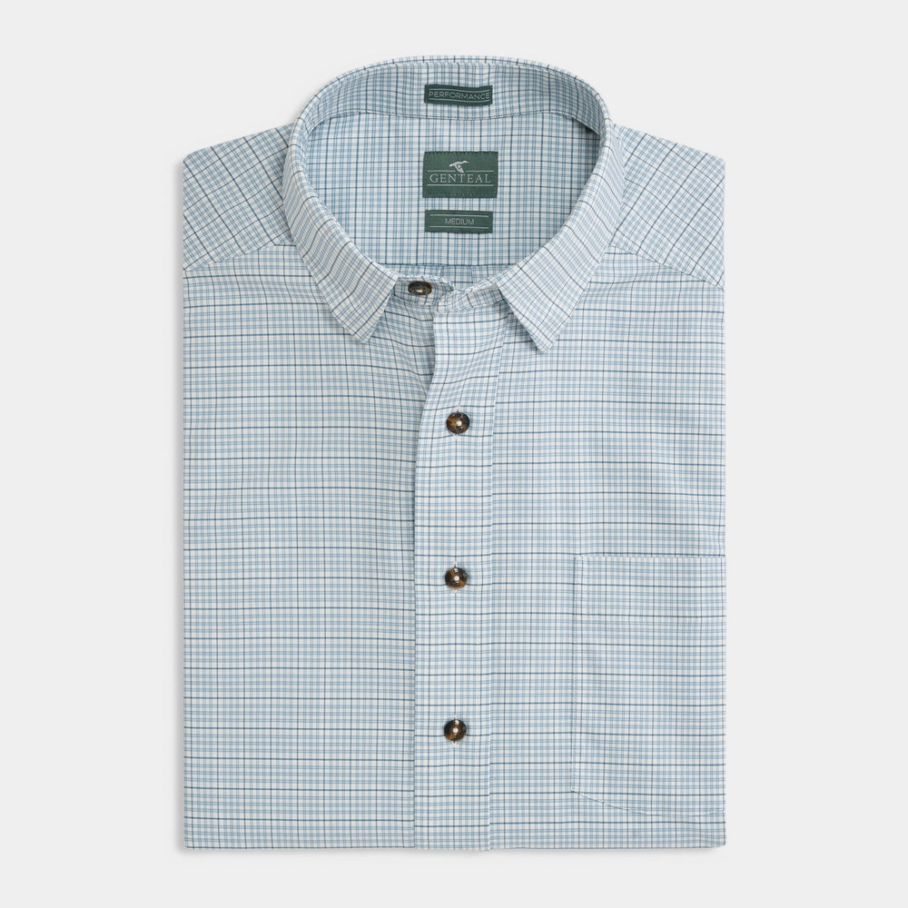 Brooks Performance Sport Shirt - Tahoe Blue