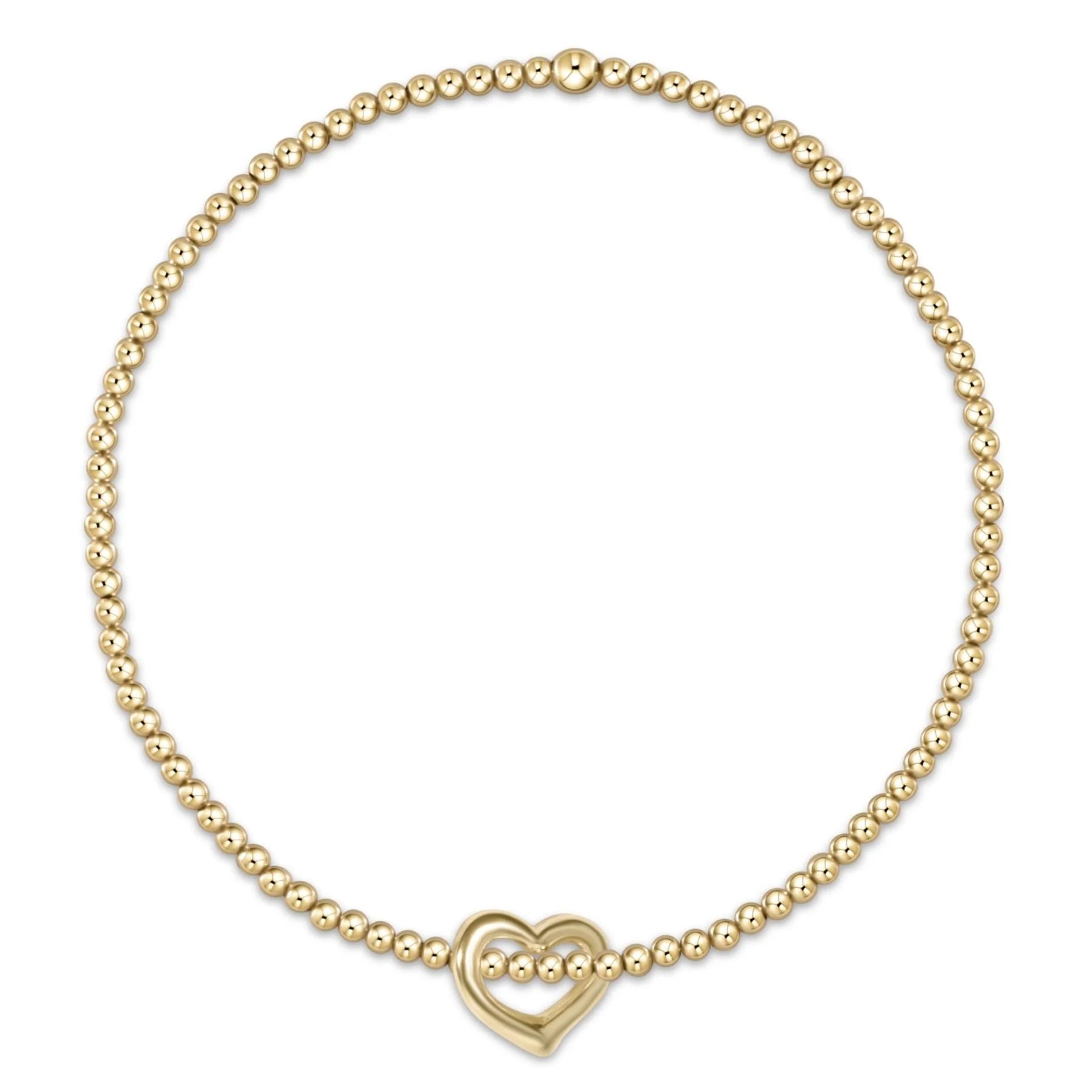 Classic 2.5mm Love Gold Bracelet-EN