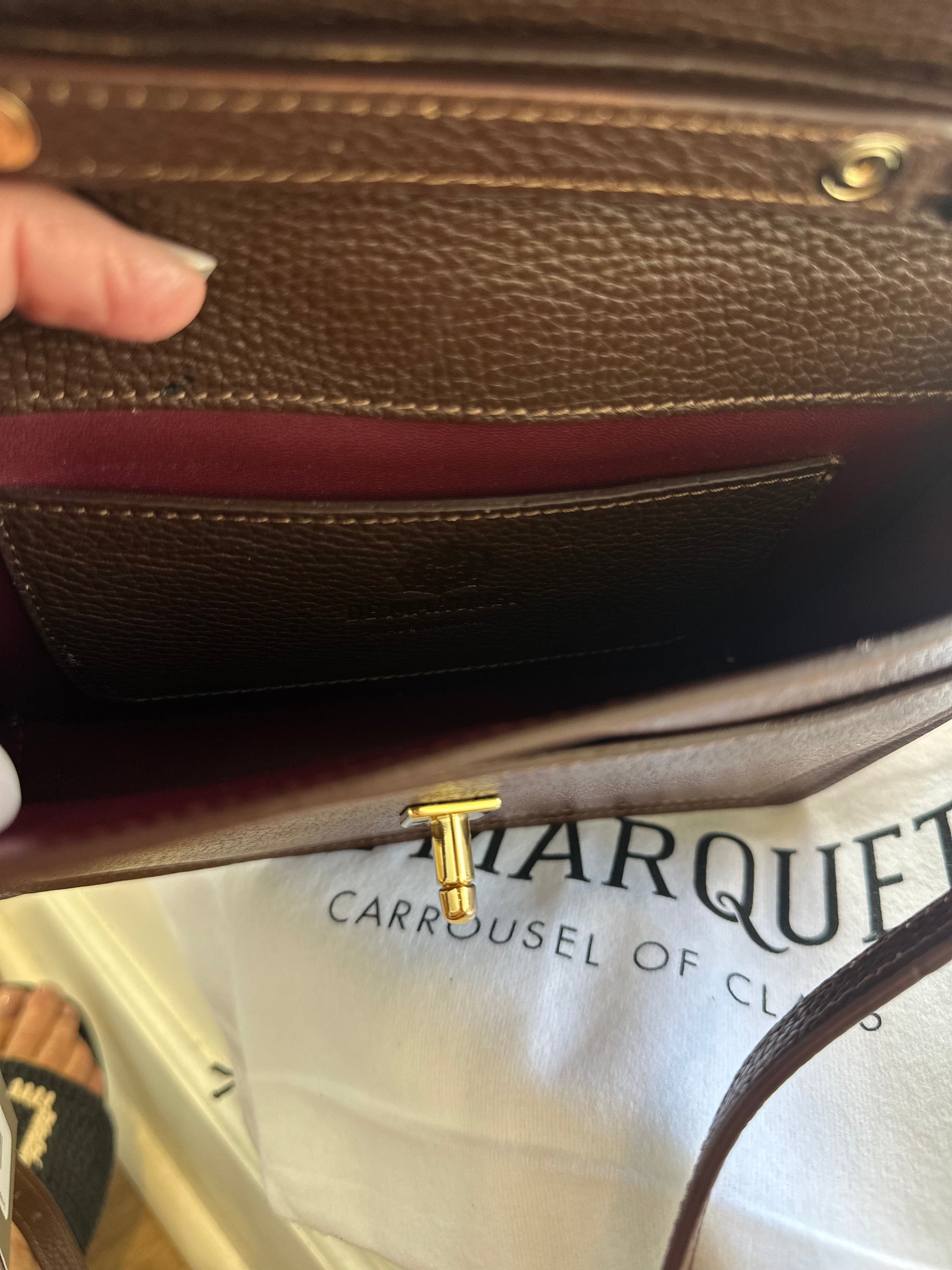De Marquet Envelope Bag -Burnt Sienna