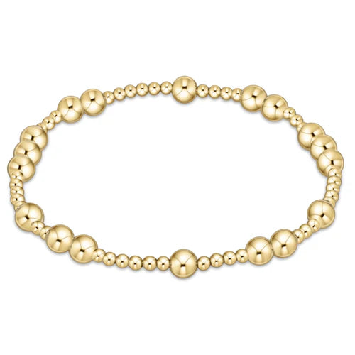 EN Xtends Hope Unwritten 5mm Bead Gold Bracelet